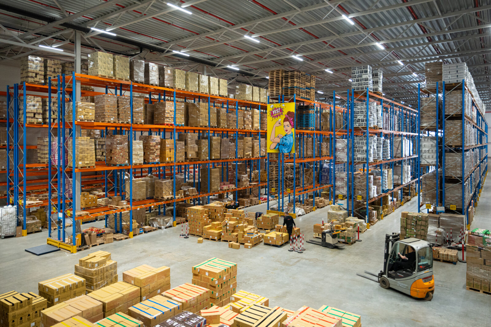 The entire logistics chain managed from start to finish