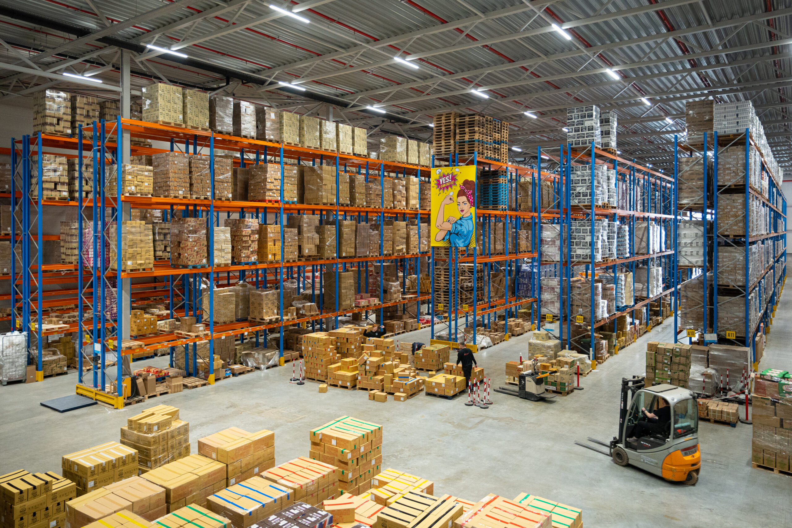 The entire logistics chain managed from start to finish