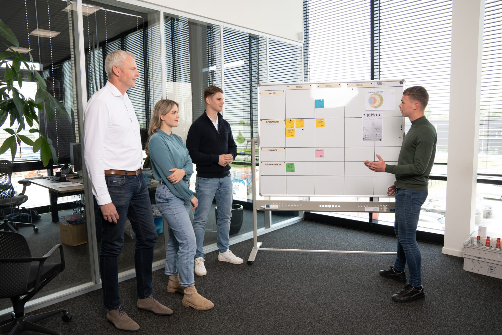 Newcorp logistics bv - werkmeeting- collegas