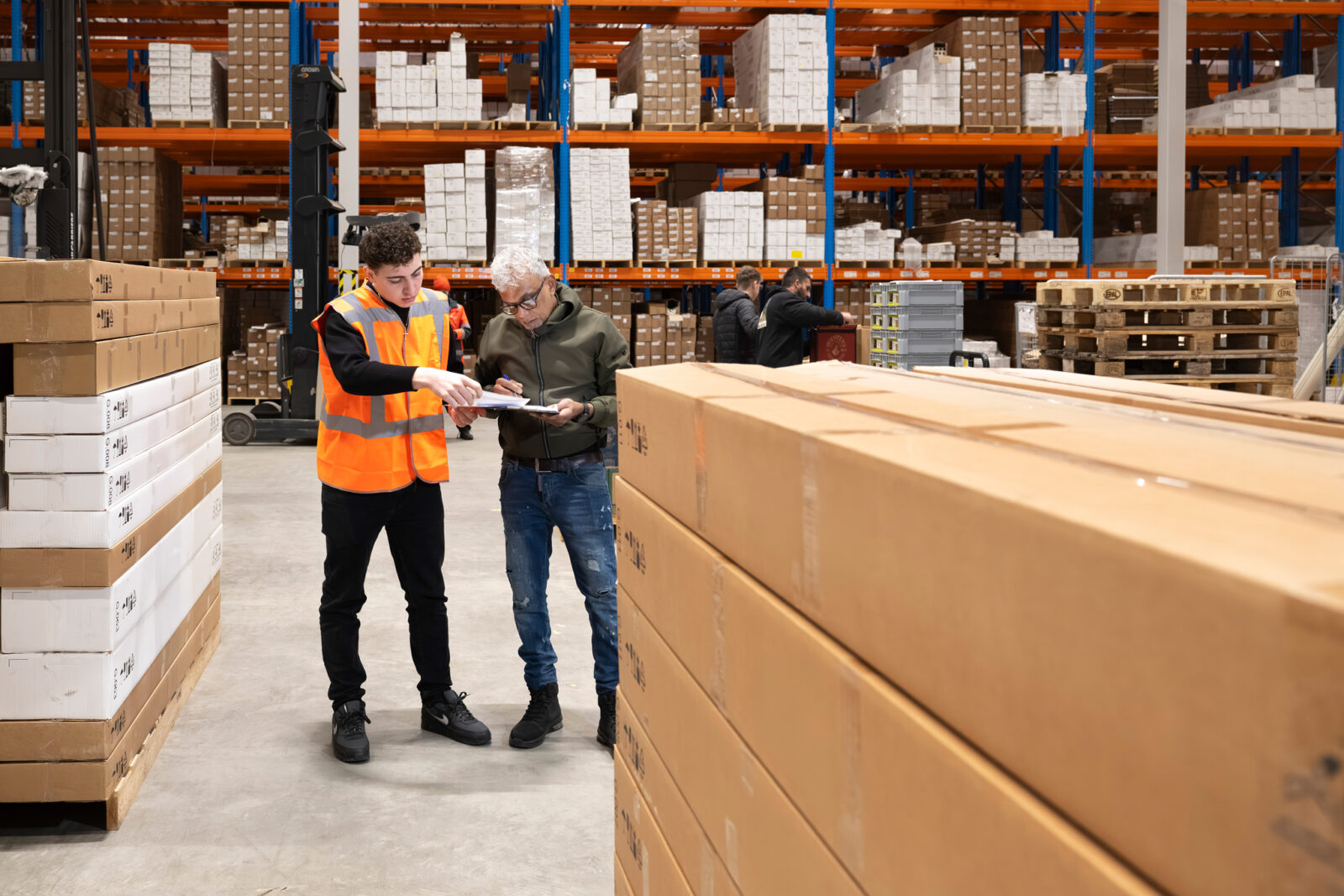 Import en export goederen controleren