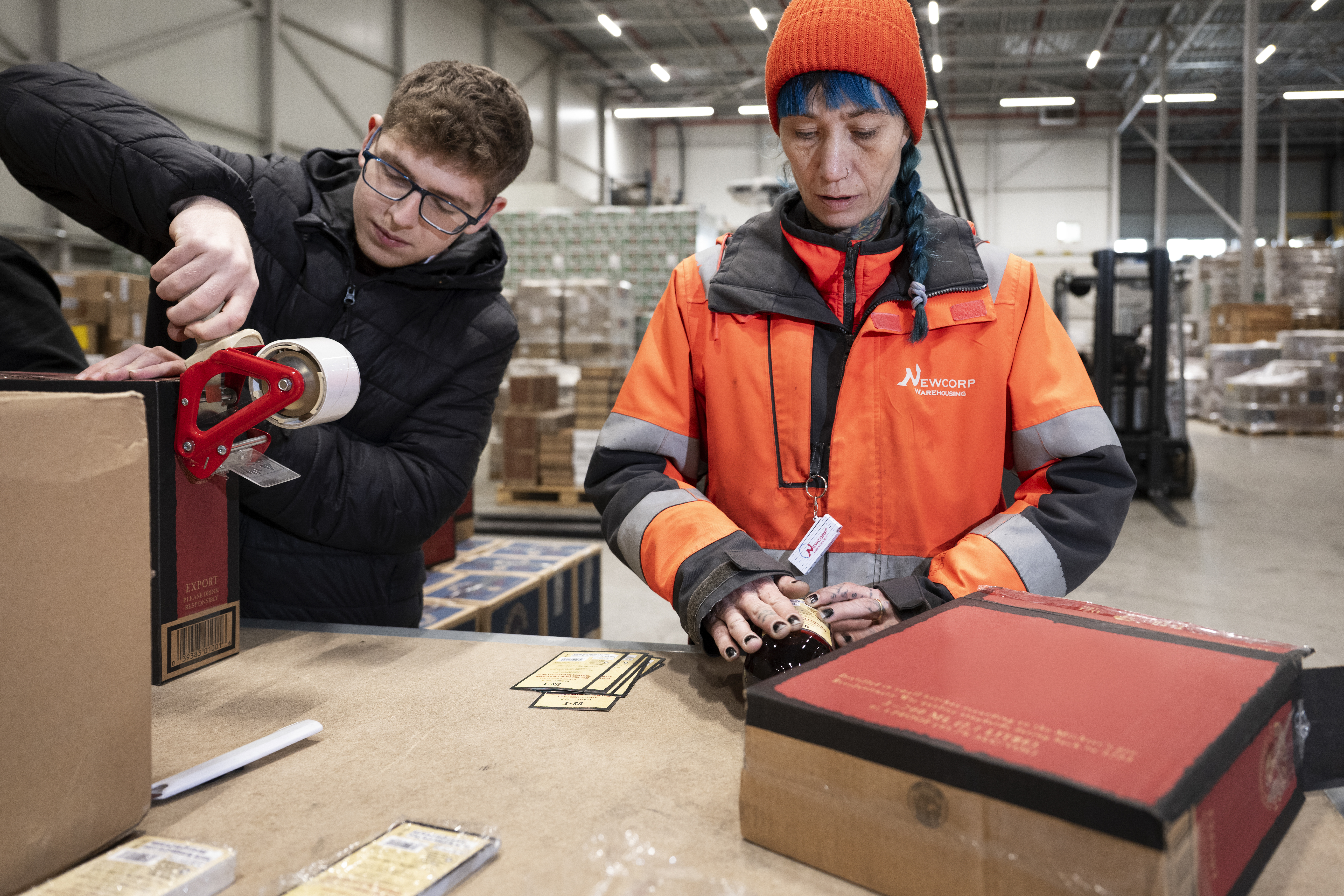 Logistieke oplossingen voor wijnen & sterke dranken