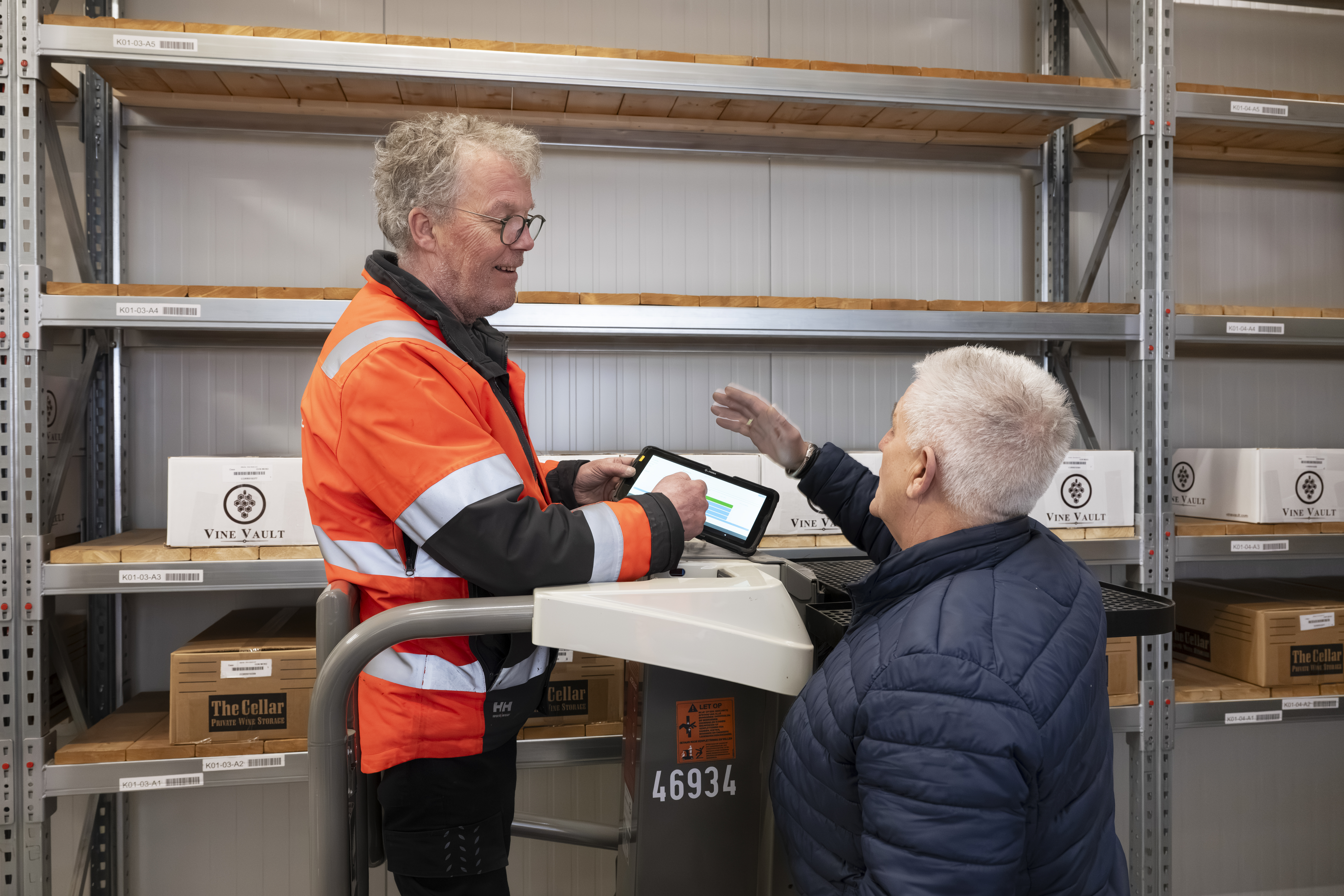 Warehouse operations focused on fast and accurate order processing