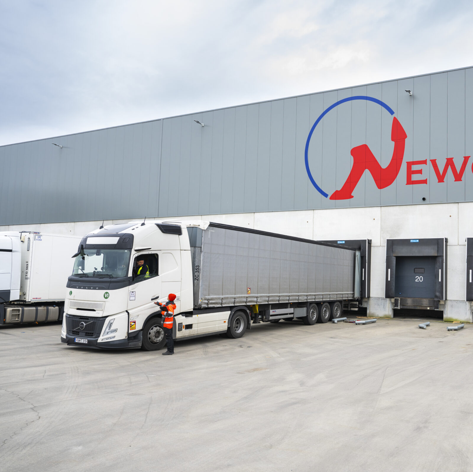 Vrachttranspot met Newcorp